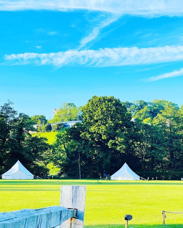 Cayoretreat Luxury Bell Tent Clodock Bagian luar foto