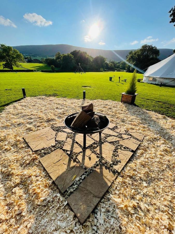 Cayoretreat Luxury Bell Tent Clodock Bagian luar foto